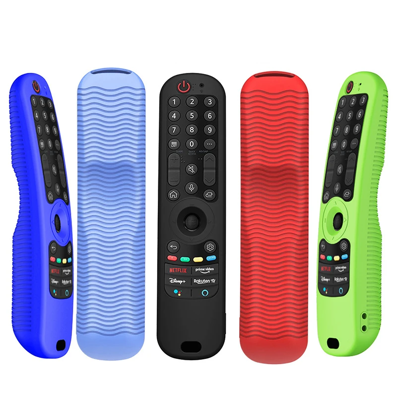 Half-Cover Silicone Remote Case for LG AN-MR21GC MR21N/21GA Shockproof Protective Cover Drop-Proof Shell Accessories