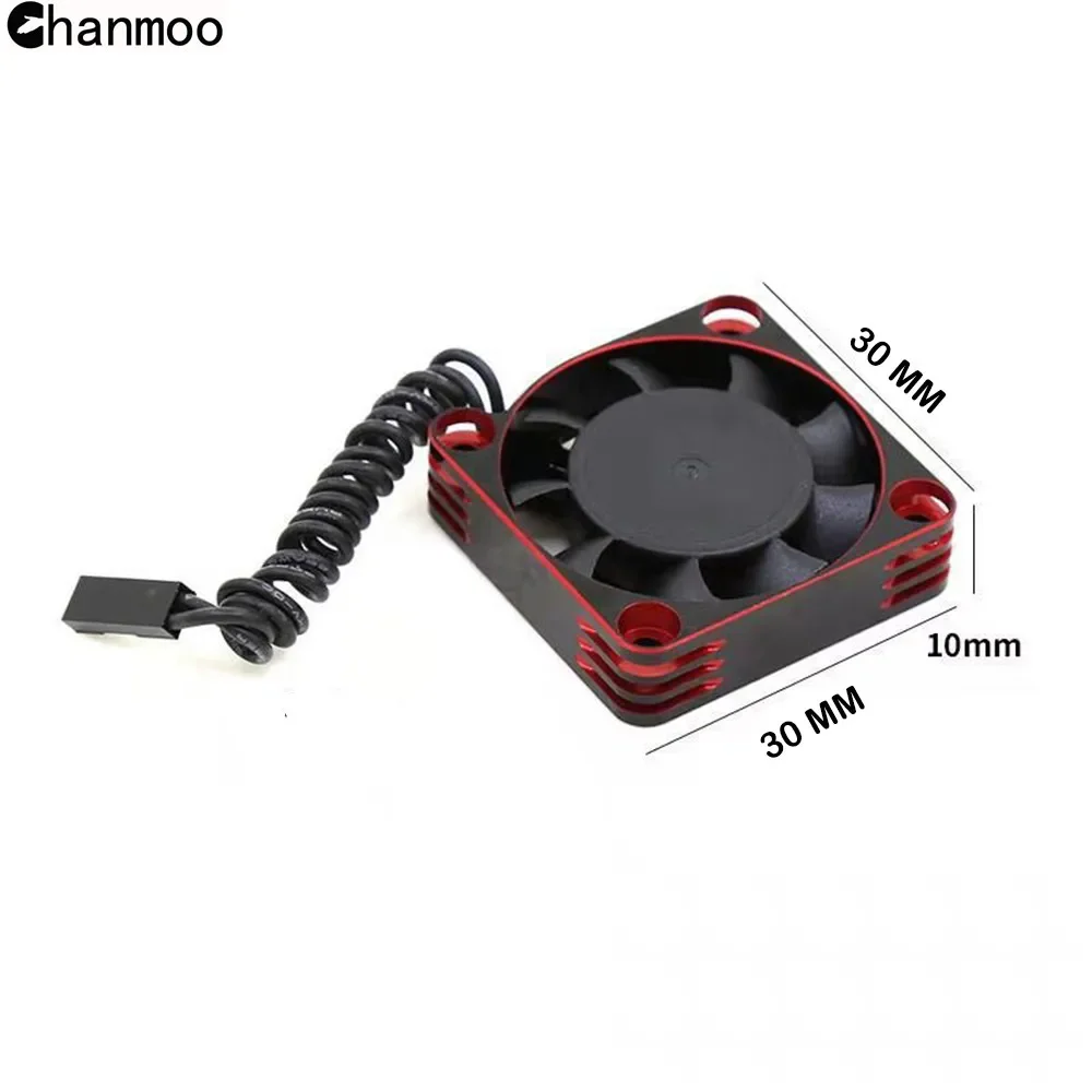 RC Car Heat Dissipation Cooling Fans 28000RPM/16000 Rpm 30x30/40x40/50x50mm Alloy Cooling Fan for 540 550 Brushless Motor Parts