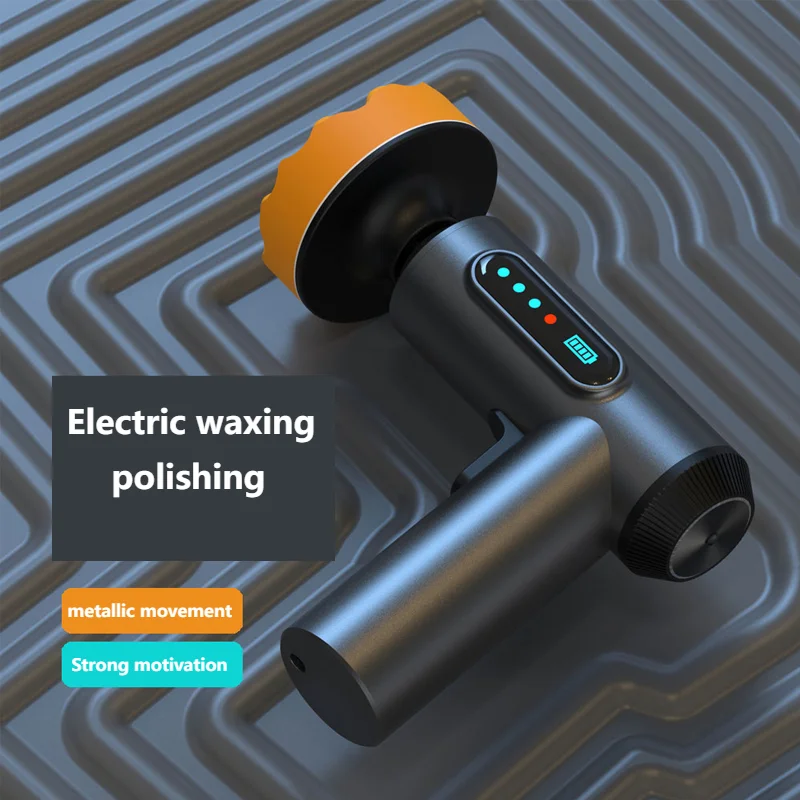 Wireless Car Polishing Machine, Waxing Tool, Digital Display Power Tool, Polishing And Sealing Glaze, Small Floor Grinding