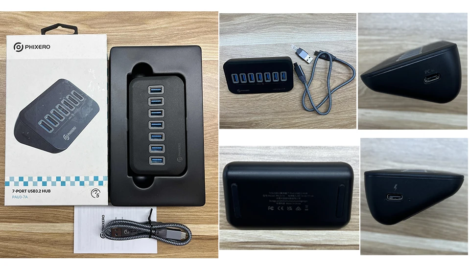 Splitter Adaptador, Tomada Vários, OTG 3.0 com