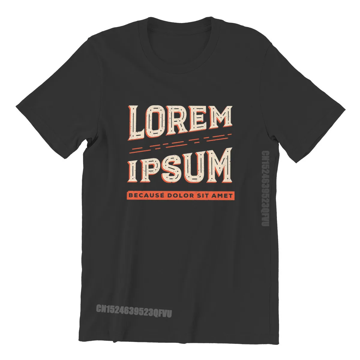 

Lorem Ipsum Tshirts For Male Software Developer IT Programmer Geek Camisetas Novelty Men T Shirts Comfortable Print Loose