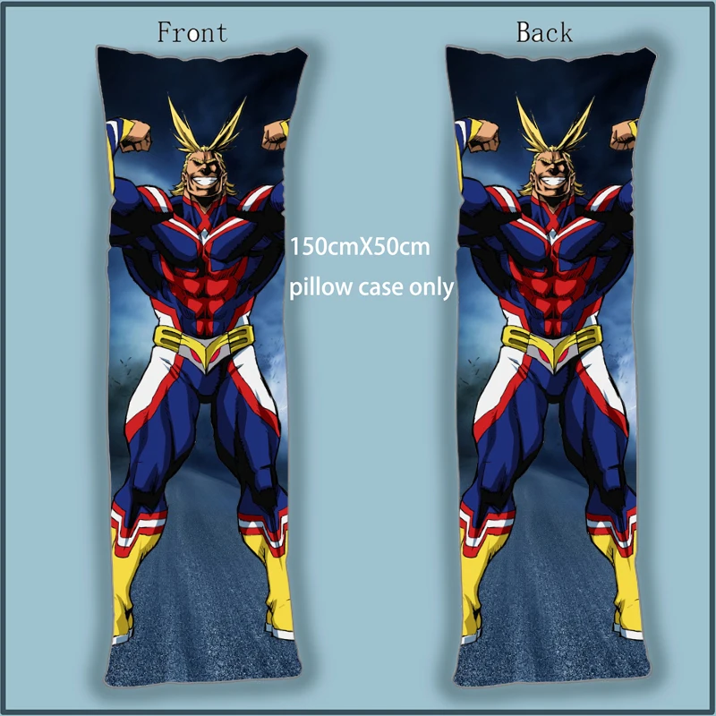 

Anime Dakimakura Body Pillow Case, My Hero Academia, All Might Cover, Home Decoration Accessories, 150x50cm