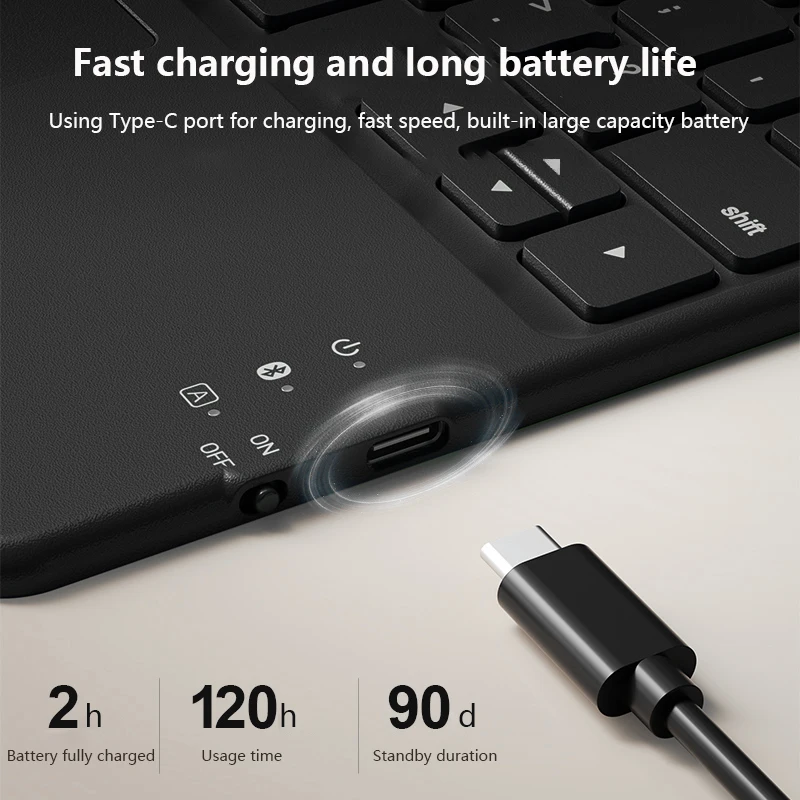 Wireless Bluetooth Magic Keyboard and Mouse Combo