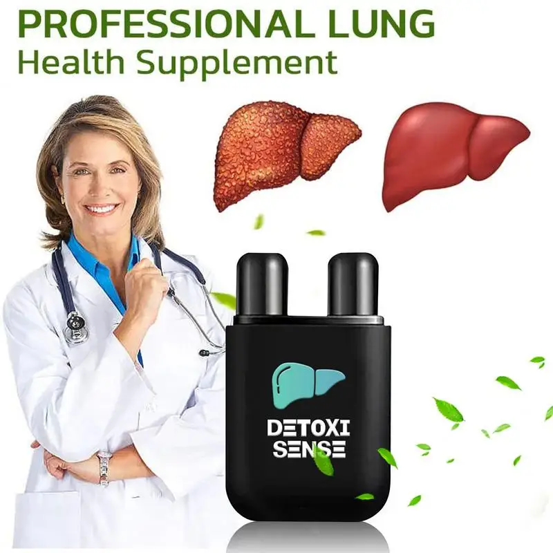 Liver Cleansing Nasal Herbal Box Lung Cleanse Stick Breath Support Improve Dryness Congestion nasal stick