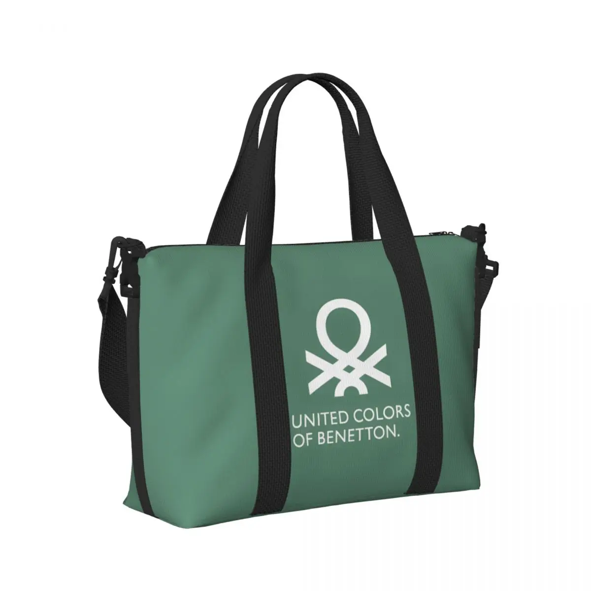 B-Benetton Portable Travel Bag, Sports Shoulder Bag, Waterproof Business Travel Fitness Crossbody Bag