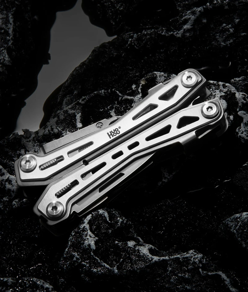 Gadgetoo Huohou K20 20-In-1 Multi Tool Pocket Folding Knife Pliers Scissors Saw Screwdriver Outdoor Survival Multi-Functional Hand Tool
