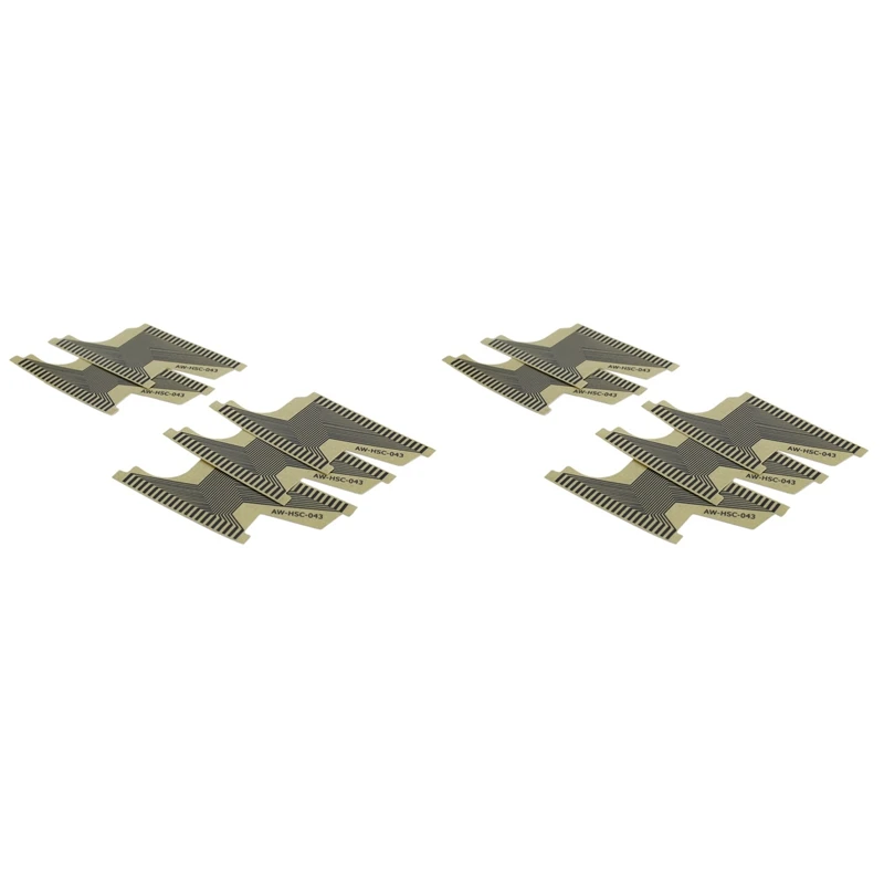 

10Pcs Ribbon Cable For Opel Corsa Meriva Instrument Cluster Flat LCD Connector Dead Missing Pixel Replacement Repair