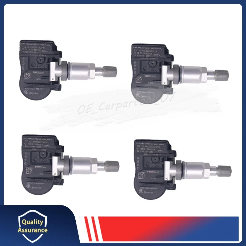 ȥ ť Ÿ̾ з ͸ ýۿ TPMS ڵ Ÿ̾ , 42753-TX6A-A811-M1, 315MHZ, 42753TX6AA811M1, 4 