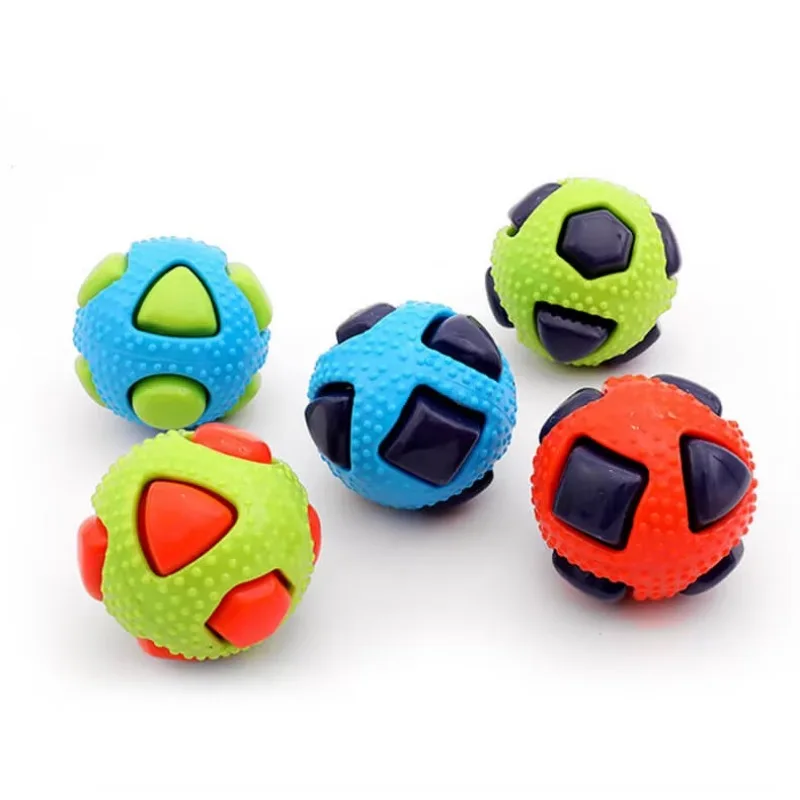 Interactive Pet TPR Toy Ball for Dogs - Durable, Bite-Resistant, and Engaging