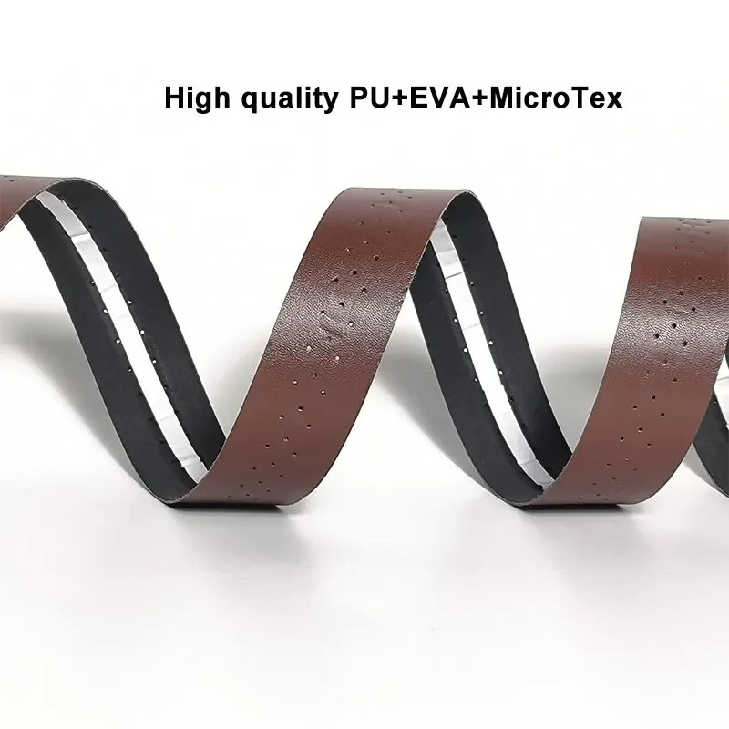 Outdoor Cycling Road Bike Breath Handlebar Tape Pu+EVA Soft Comfotable with Bar Plug Bike Parts bike handlebar tape