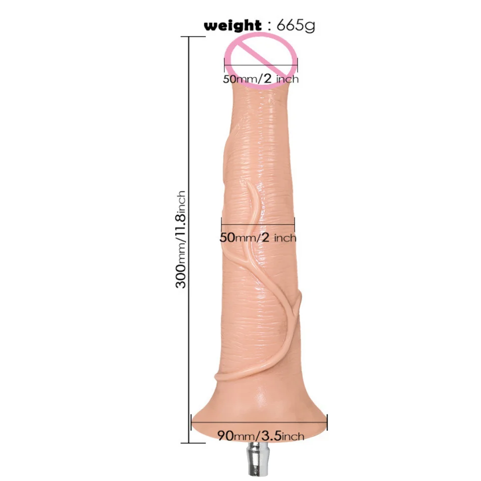 Pênis de Cavalo YOCY Silicone Com Ventosa Colorido