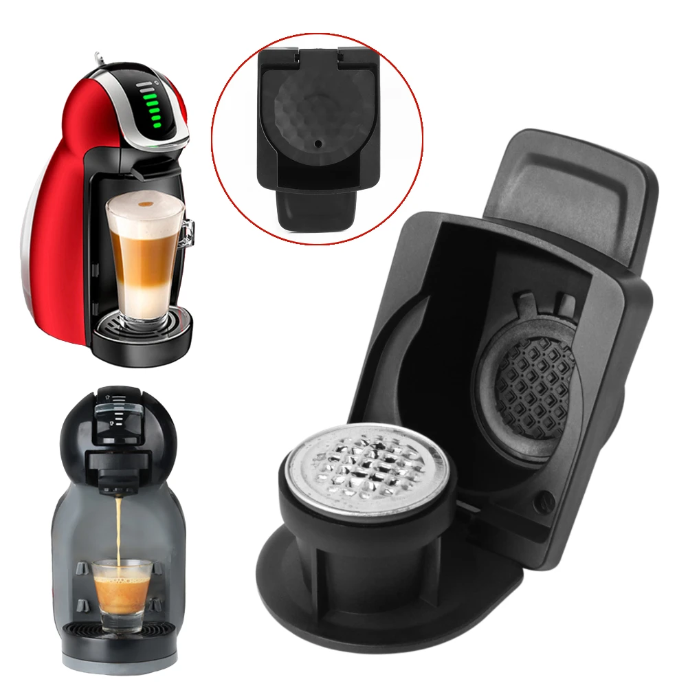 Kapsel Adapter für Kaffee Maschine Zubehör Wiederverwendbare Kapsel Dolce Gusto Nespresso Kapsel Kaffee Zubehör _ - AliExpress Mobile