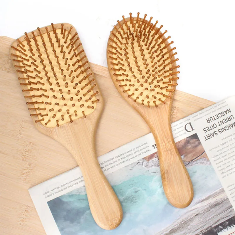 Hair Brush Comb Set for Women Men curly hair brush wooden handle brush
