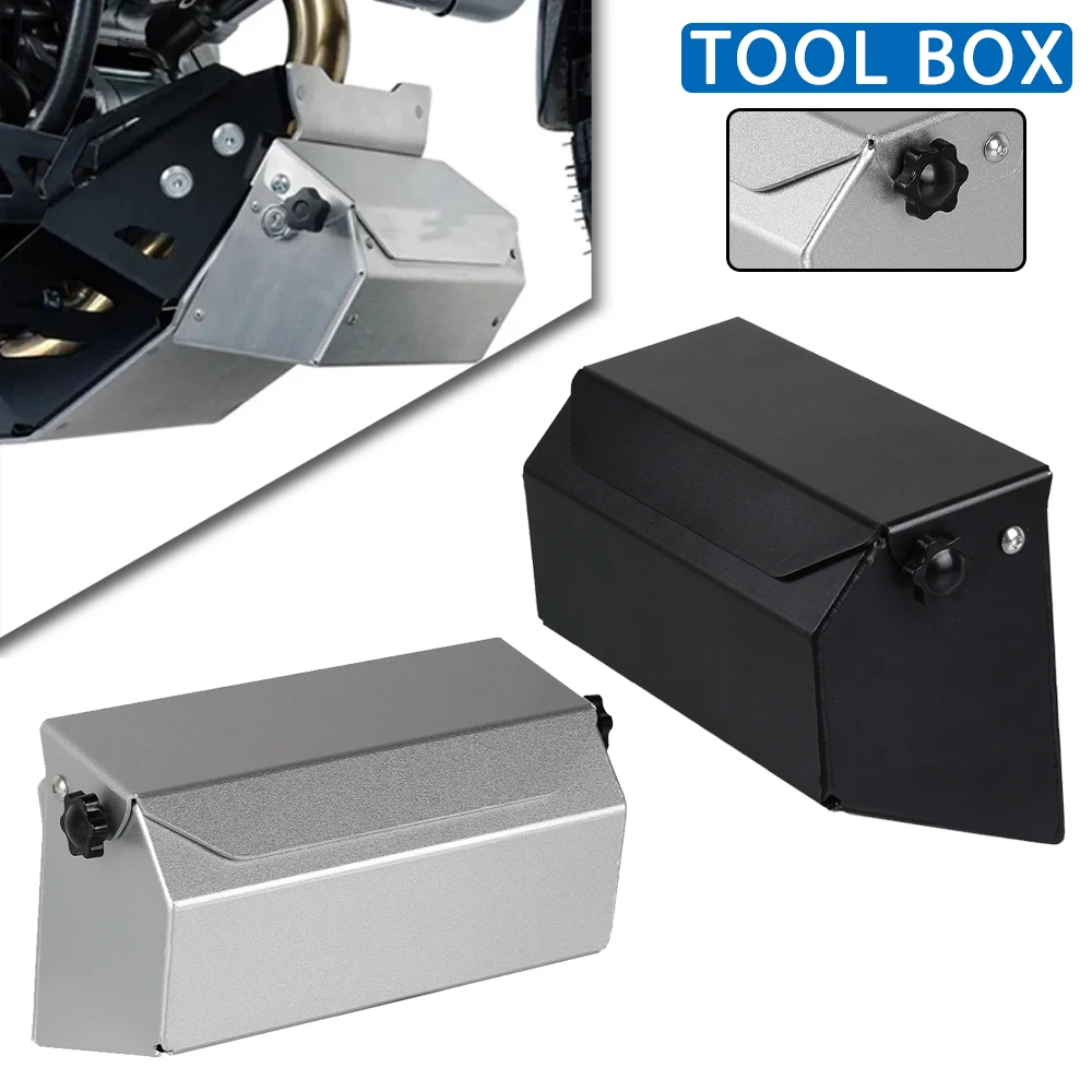 MotorcycleAccessoriesSkidPlateBashFrameEngineGuardToolBox