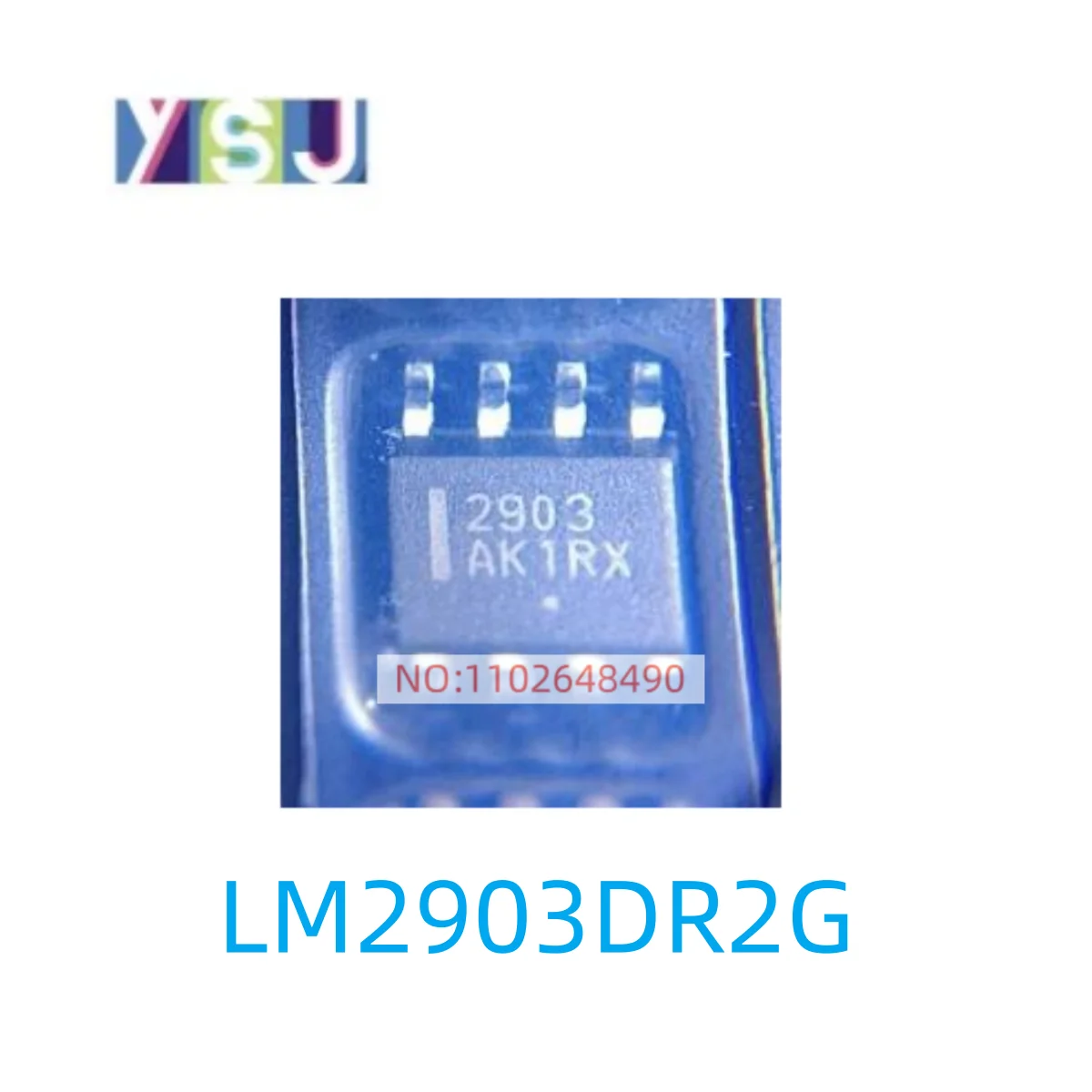

LM2903DR2G IC новая оболочка с открытым коллектором Rail-to-Rail SOP8
