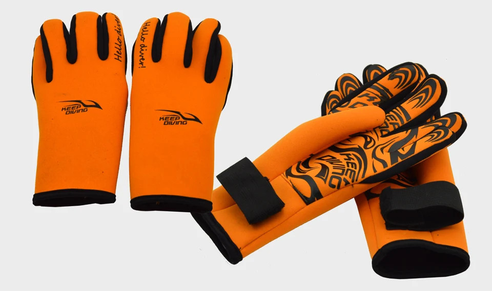 KEEP DIVING 2MM Neoprene Full Finger Professional Scuba Diving Gloves Warm and Non-slip Snorkeling Equipment Scuba Diving Glove 4