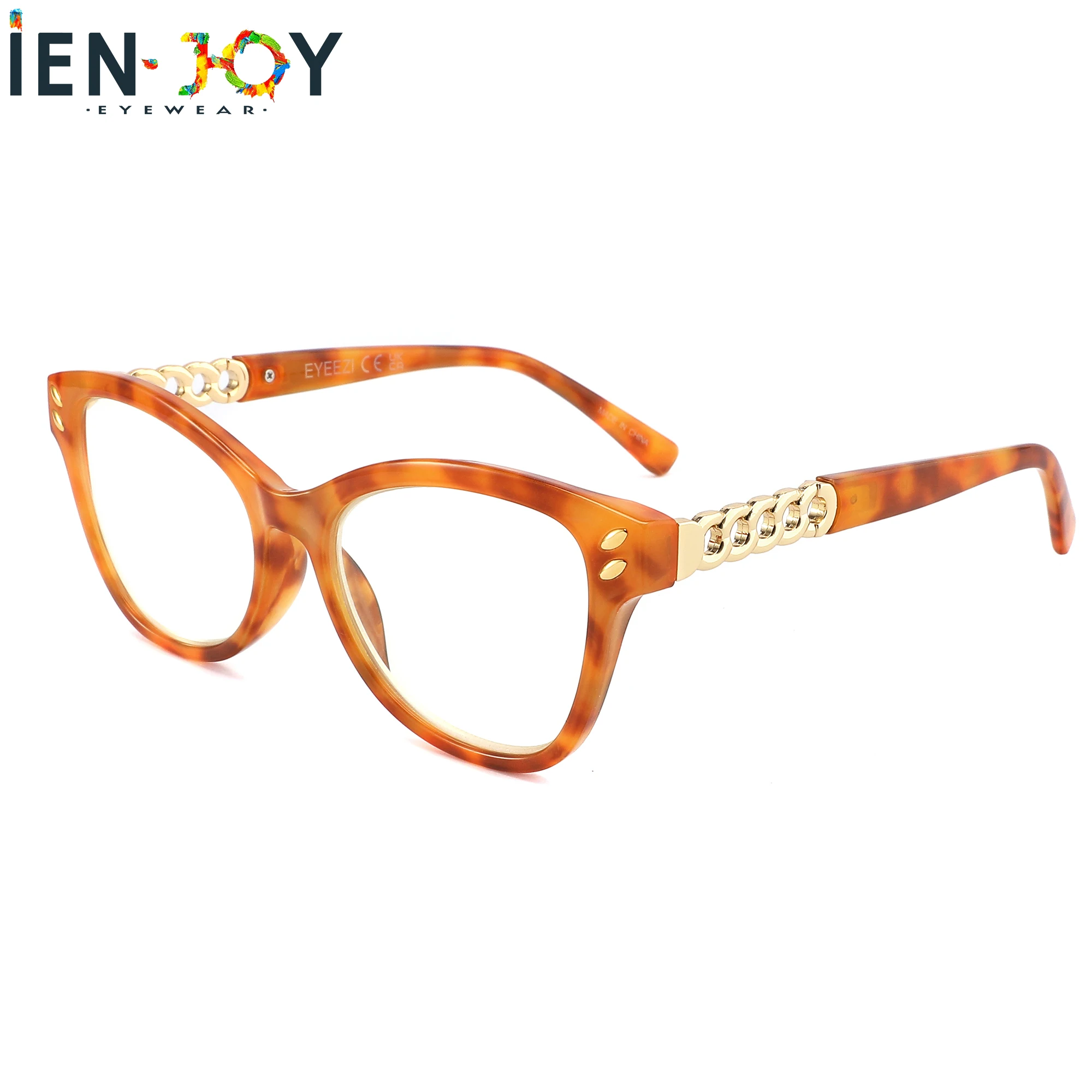 

IENJOY Women Reading Glasses Cat Eye Anti Blue Light Computer Glasses Frames Anti Blue Light Presbyopic Eyewear 1.0 2.0 3.0