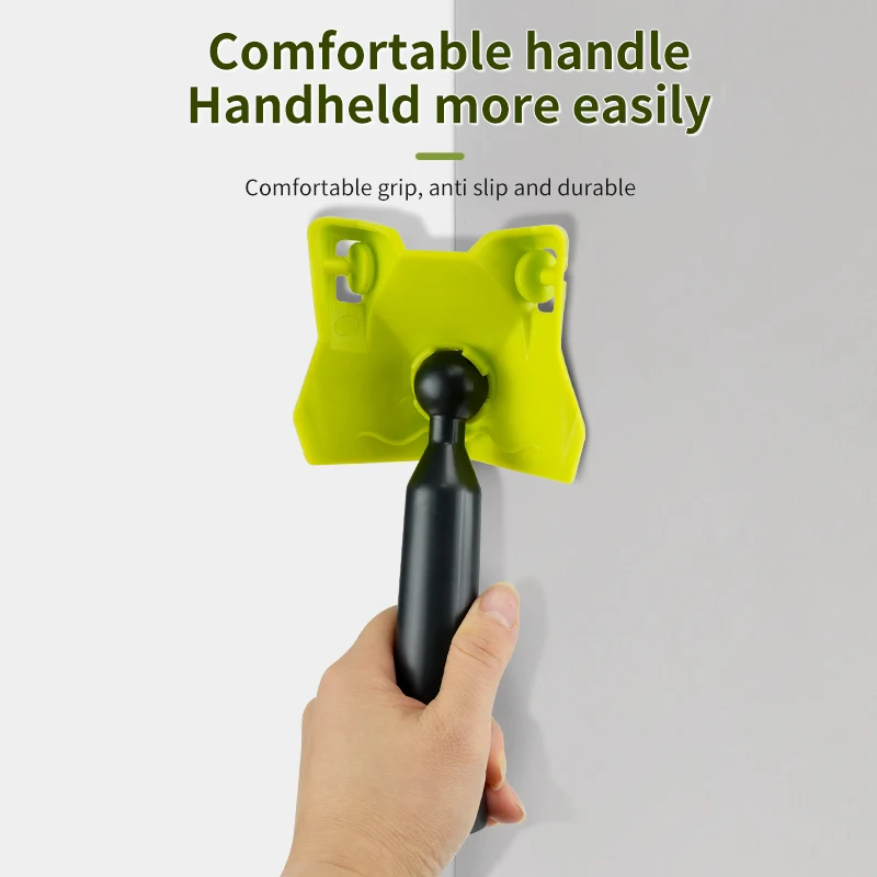 Drywall Corner Scraper Putty Finisher Stucco Shovel Spatula Spade For Floor Wall With Portable Retractable Roller Extension Pole