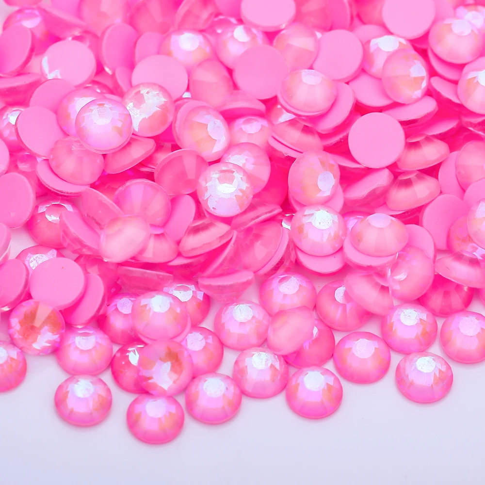 Fluorescent Glitter Neon Rhinestones for DIY Nail Art and Fashion Accessories