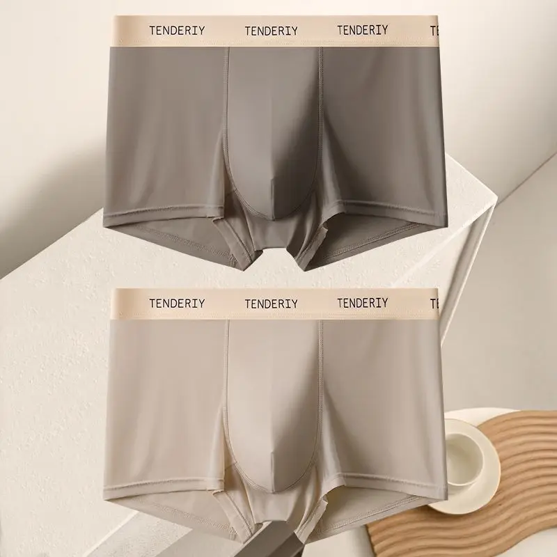 Men's Korean Style Panties Intimate Underware Homme Boxers Thermal Shorts  Sexy Lingerie Underpant  Boxershorts Boxer Briefs
