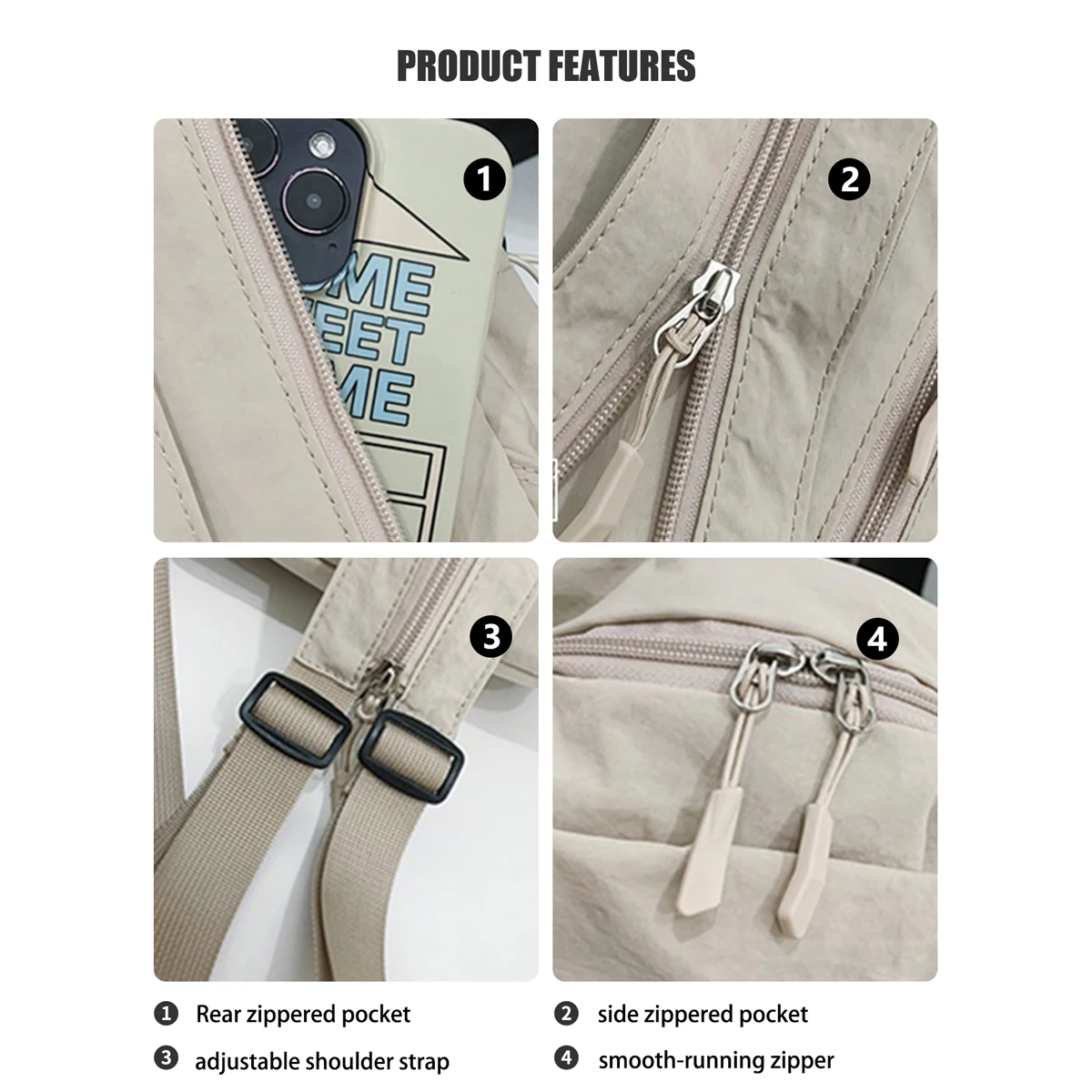 Myco 2-in-1 Chest Backpack for Men & Women - Lightweight Hiking Sling Bag with USB Charging Port & Rfid Blocking (Travel/Gym/Daily Use)