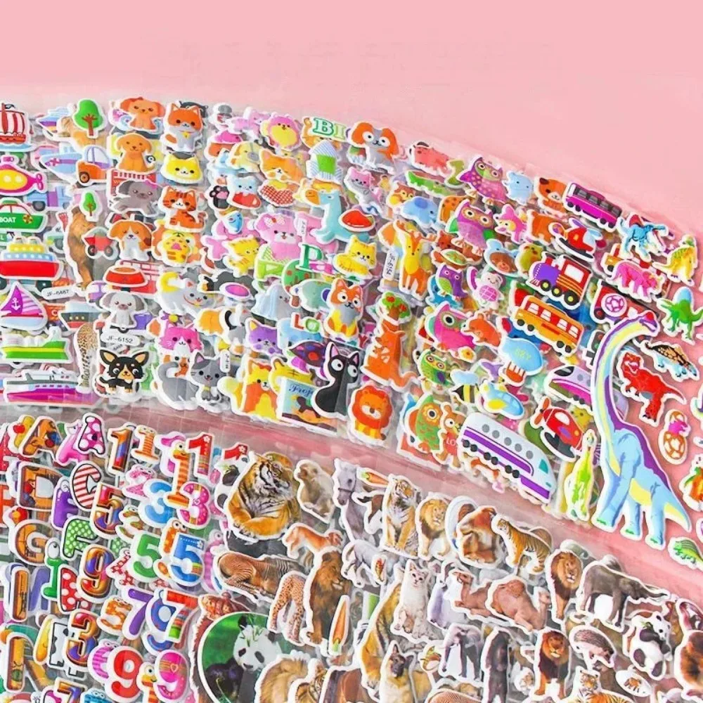 30/50/100 Blatt gemischte Muster-Aufkleber für Kindergeburtstag, Party-Geschenke, Kindergarten, Klassenzimmer, Preise, Halloween, Karneval, Party-Geschenk – Detail 2