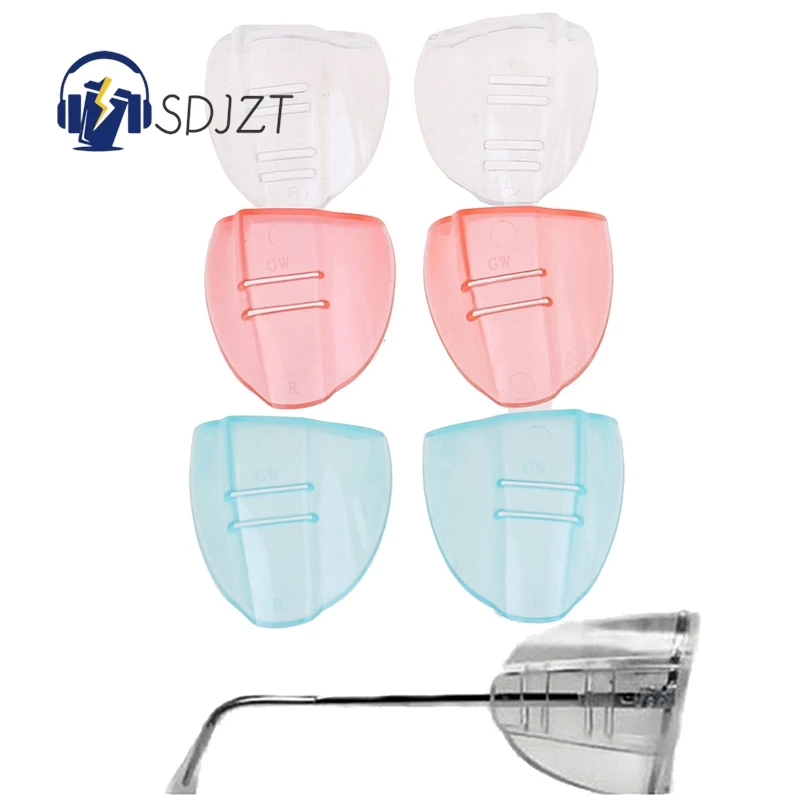 

1 Pair Safety Glasses Protective Covers for Eyewear Goggles Side TPU Polyurethane Clear Flap Side Protector