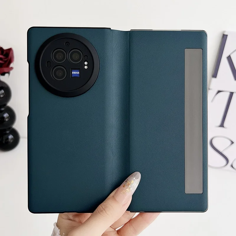 Premium PU Leather Foldable Protective Case - Full Coverage Book Style Cover