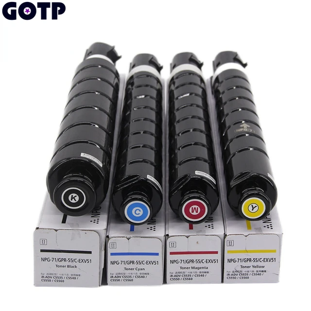 未使用キャノンコピー機用トナーNPG-67各色2本セット