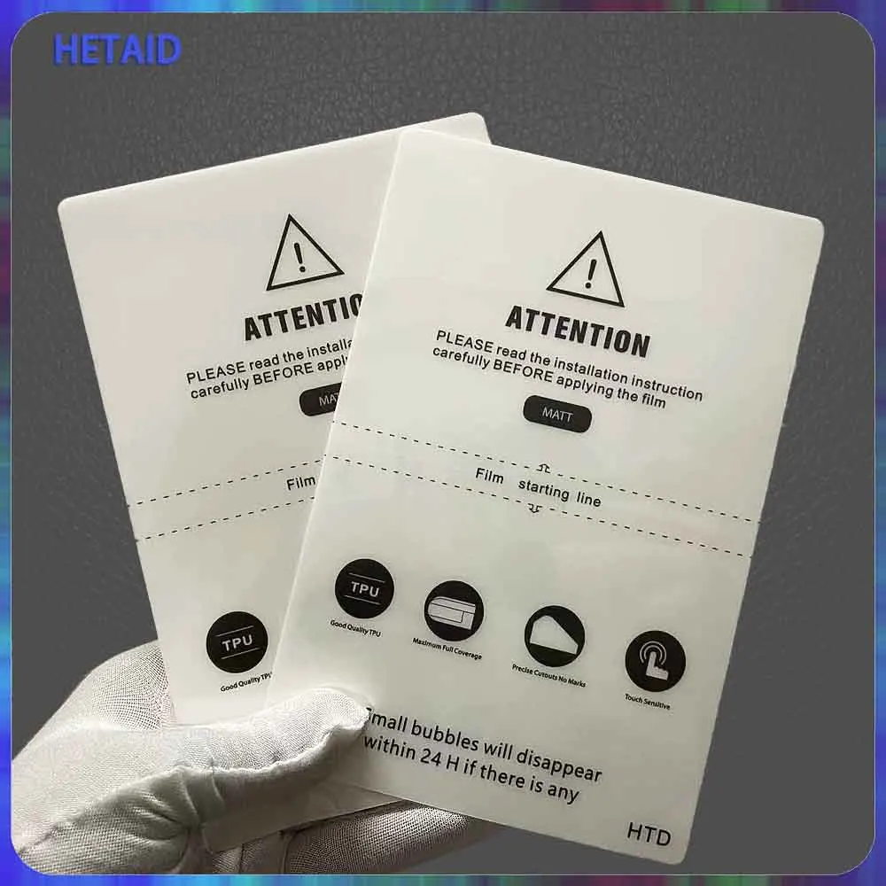 Mobile Phone Matte Privacy Hydrogel Movies TPU Flexible for Film Cutting Machine Screen Protector HD Explosion-proof Sheet