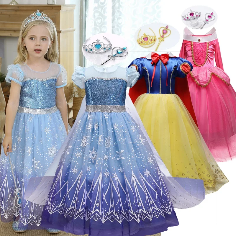 Filles Disney Encanto Princesse Isabela Kids Party Déguisement