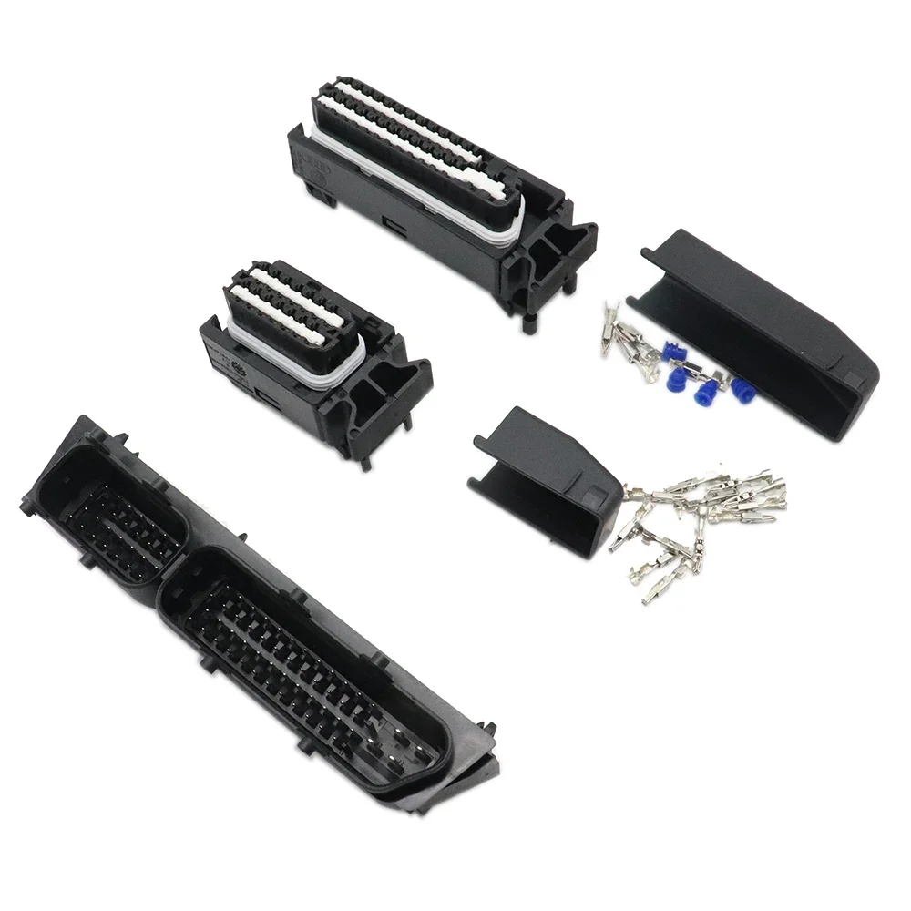 Conjunto de Caixa de Alumínio com Capa de 80pin 80p Ecu Conversão Masculina Feminina Motor Automotivo Lpg Cng Conector Automático 1