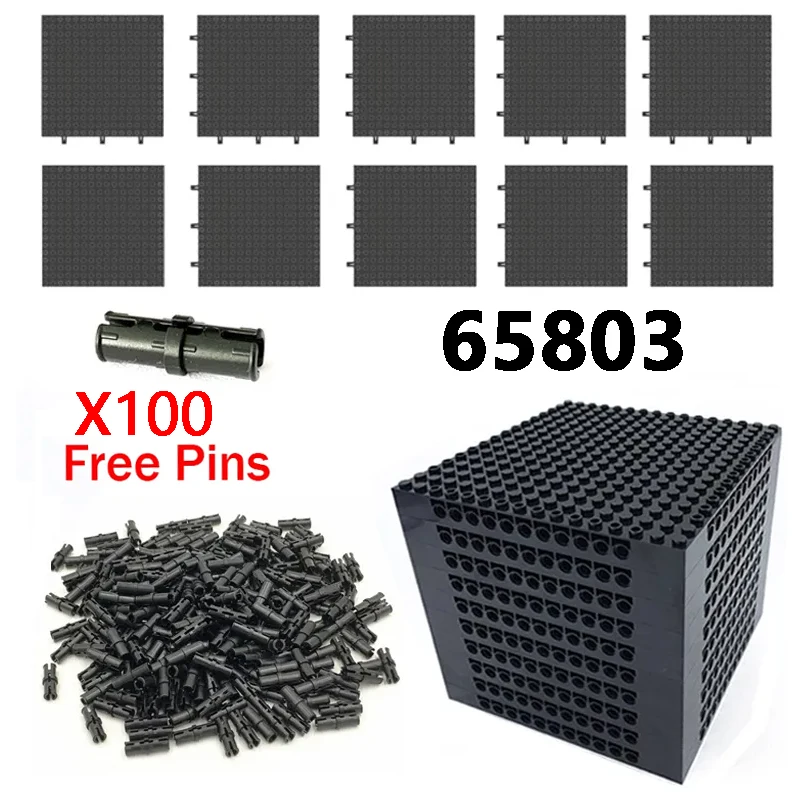 

Wholesale 4-20Pcs 65803 Brick 4/3 16x16 Baseplate Building Block MOC Parts Set DIY Toys For 98138 Pixel Art Picture Free Pins