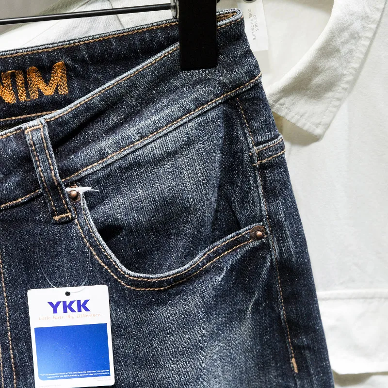 남성용 스트레이트 루즈 청바지, 클래식 할렘 바지, 카고 바지, 오리지널 빈티지, 고품질, 40 42 44 46 48 플러스 사이즈, 가을 신상