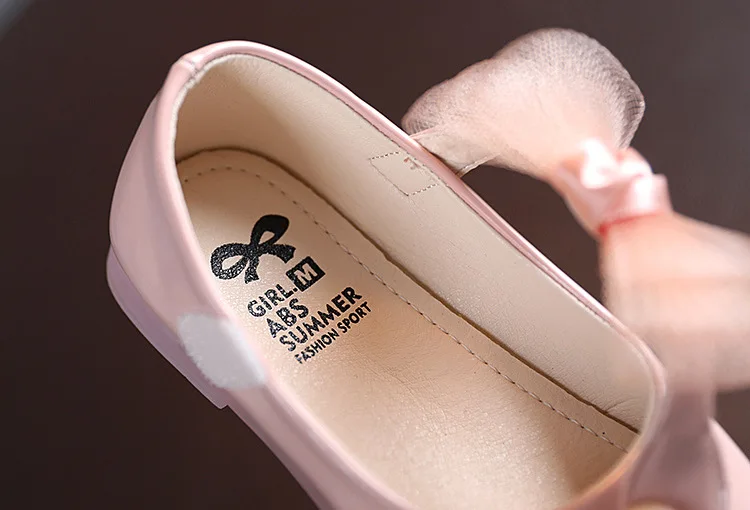 Kids Glossy Patent Leather Party Shoes Showcase
