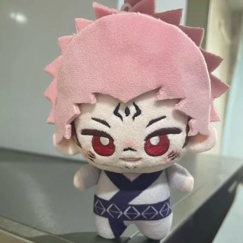 Plush Toy Anime Ornament Anime Cosplay Ryomen Sukuna Soft 10cm Print Body Backpack Pendant Plush Keychain Gifts