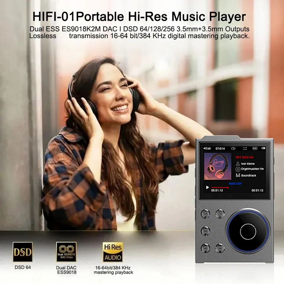 HiFi MP3 Player, 5.3 Lossless DSD FLAC Player, Ireland - View #10