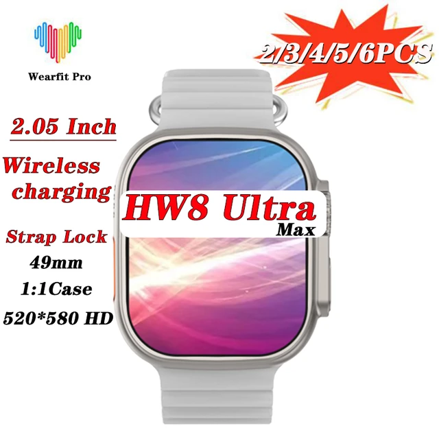 Smart Watch HW8 Pro Max - Reloj inteligente con asistente de voz