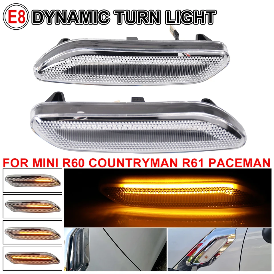 小灯ページ LED Side Marker Indicator Lamp Turn Signal Fender Lights