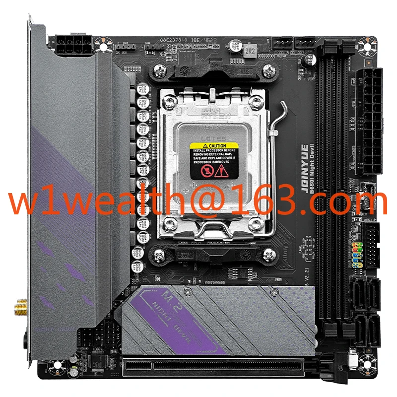 マザーボード JGINYUE B650i Night Devil Mini-ITX Win11 JGINYUE B650I Night Devil motherboard V2.3 version - AMD AM5