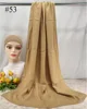 Mini Hijab Modal avec sous-bonnet – Ensemble Basique Extensible, Foulard Fin et Respirant, Protection Solaire, Voile 165*50cm