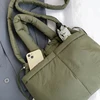 Women Puffer Tote Bag Soft Commuting Bag Adjustable Strap Stylish Crossbody Bag Multi-pockets Trendy Messenger Bag Chic Hobo Bag 5
