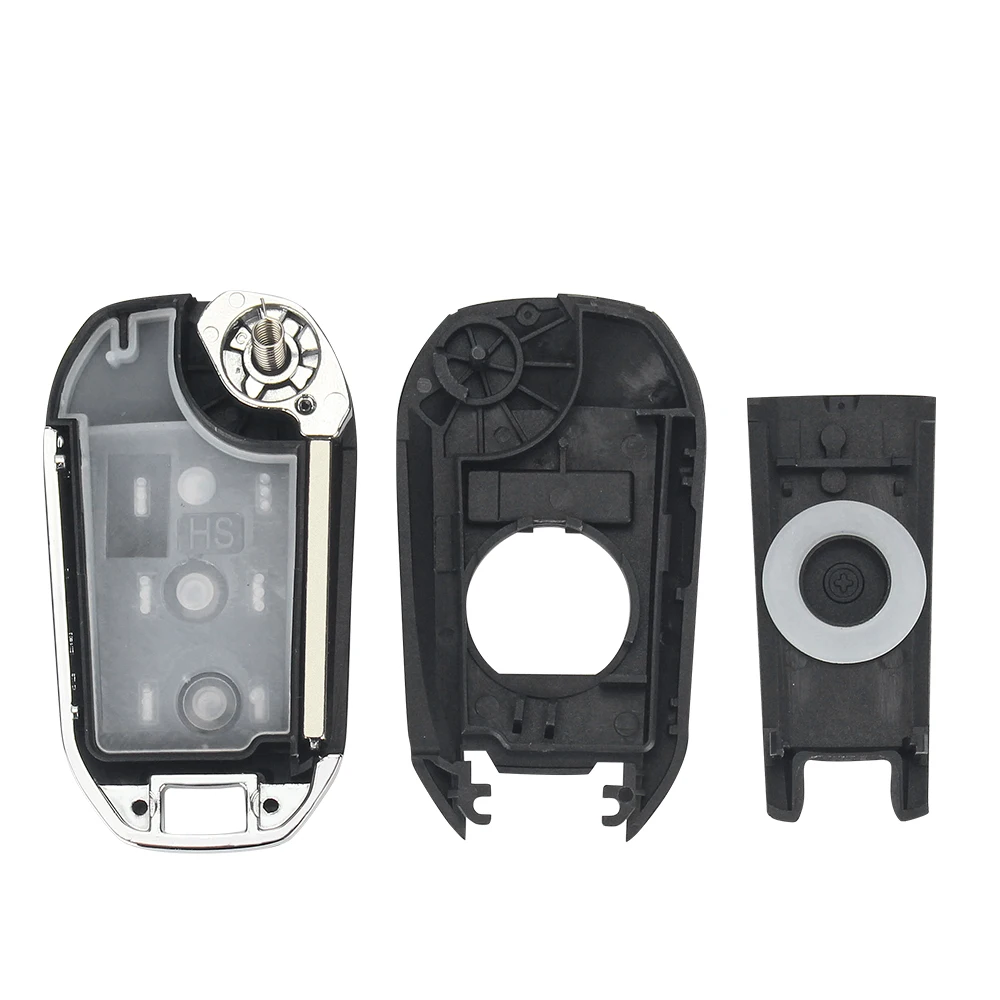 Key Case KEYYOU Car Key Case Citroen C-Elysee Peugeot 208 301 308 508 2008 3008 5008 RCZ Expert Partner Rifter Traveller Light