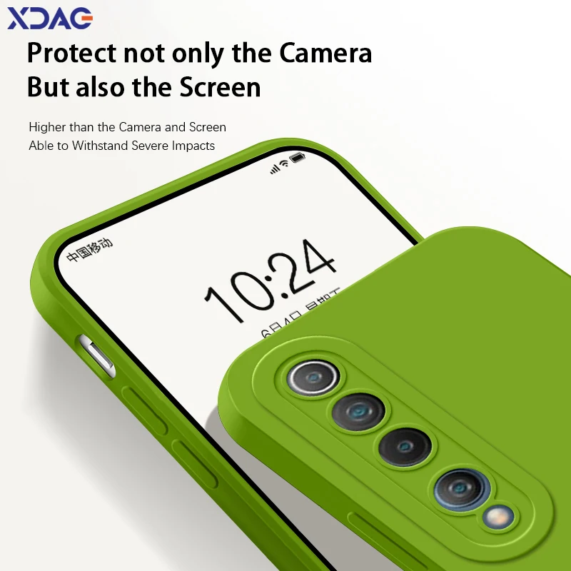 Angel Eyes Liquid Silicone 360° Shockproof Candy Cover
