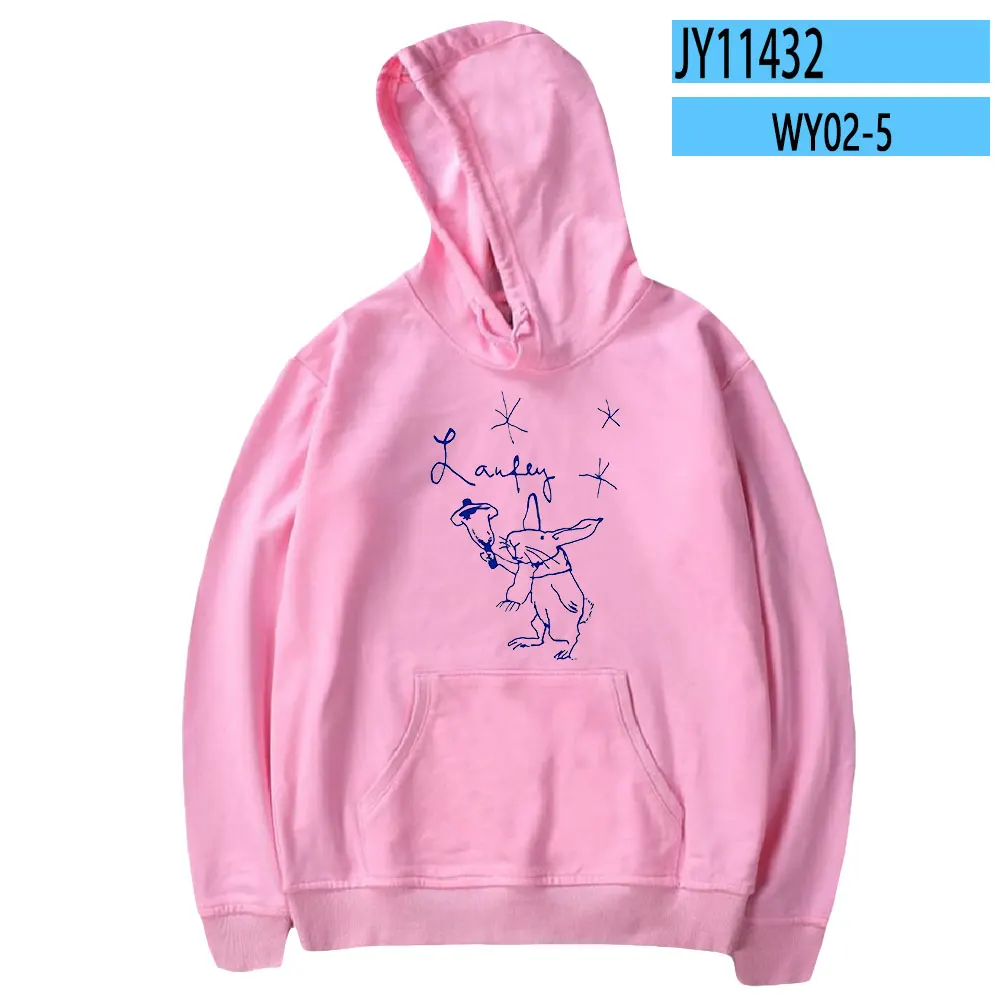 Sudadera con capucha Laufey Merch para hombre y mujer, sudadera de moda de estilo callejero con nuevo álbum de cantante, sudadera con capucha de manga larga