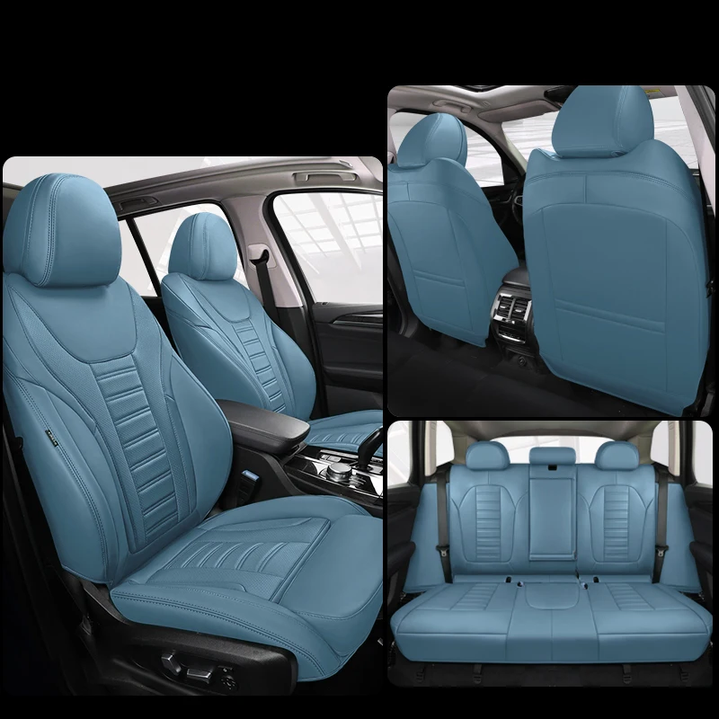 Autostoelhoezen Volledige Set voor BMW E39 F10 E60 F30 E46 E36 X1 E84