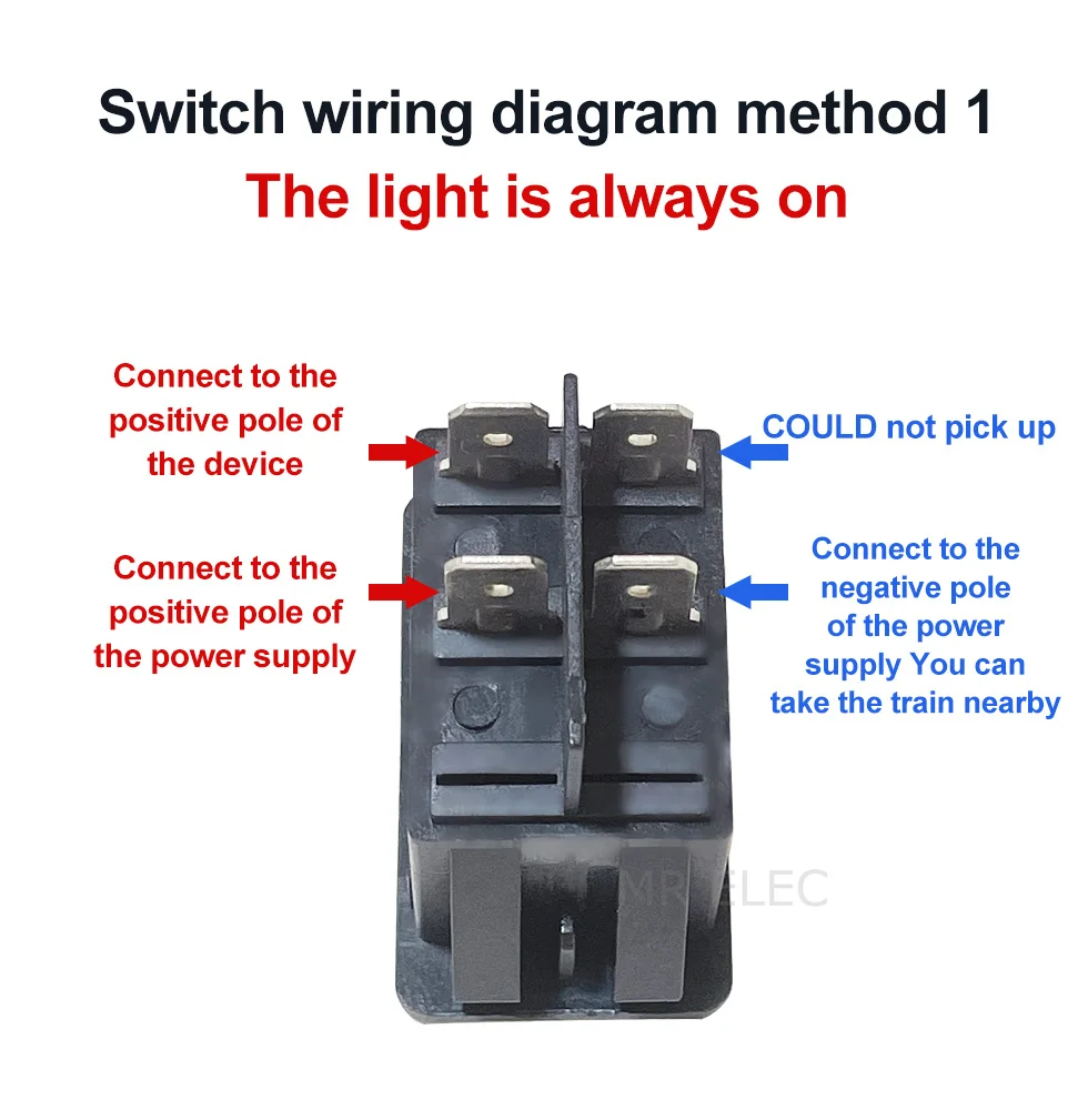 Kcd4 Rocker Switch On-off 2 Position 4 Pins Led 12v 35a Automobile  Refitting Fog Lamp Switch With Light Rocker Switch - Switches - AliExpress