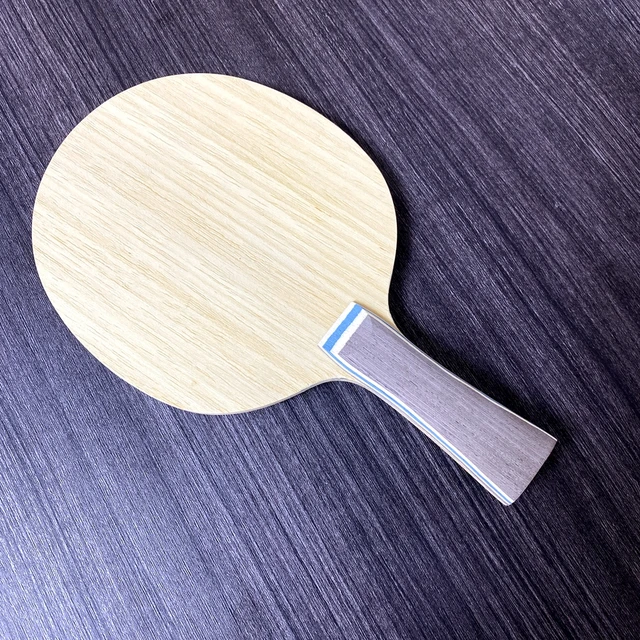 Lemuria-Table Tennis Blade, Special Hand Made Blue ALC, Classic 5 PLY Wood with 2 Layers ALC Ping Pong Padel Offensive 2