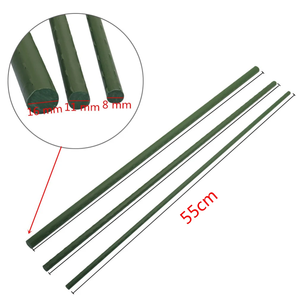Diameter 8/11/16mm Plant Support Garden trellis Flower support Greenhouse garden plant fence Climbing vine bracket 3 Pcs plant climbing support