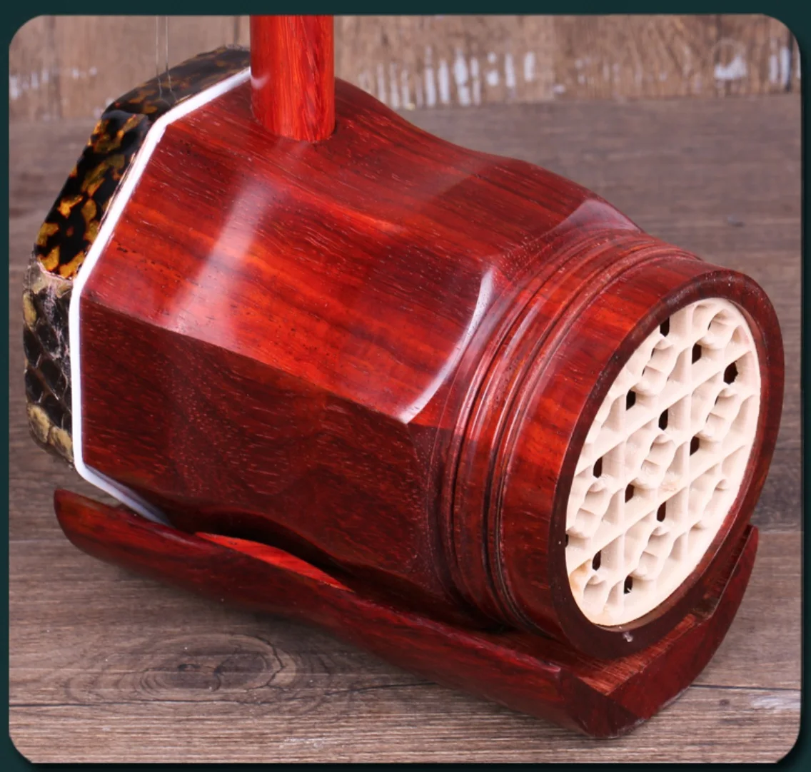 Zhonghu Alto Erhu Red rosewood Chinese stringed instruments